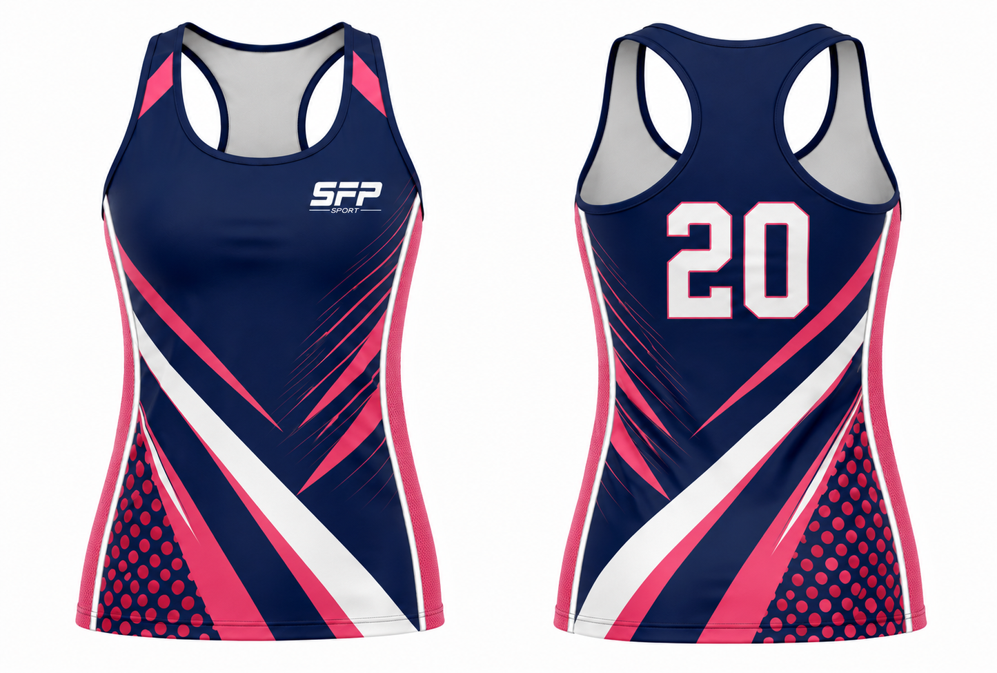 ELITE HOCKEY RACER BACK SINGLET