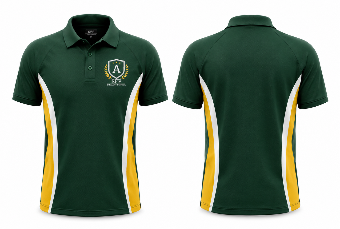 100% COTTON PIQUE POLO