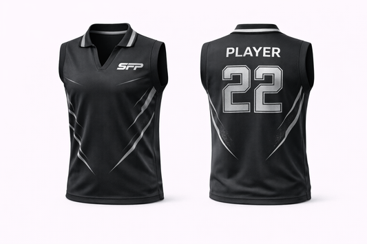 SLEEVELESS SOFTBALL POLO