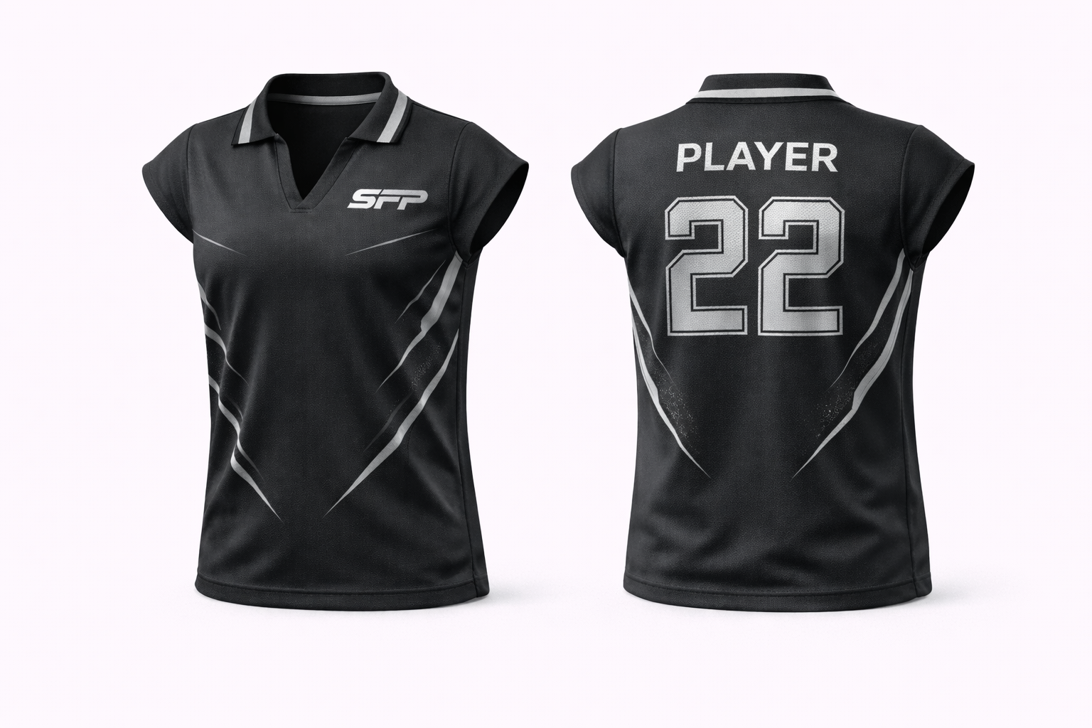 CAP SLEEVE SOFTBALL POLO