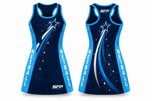 ELITE RACER BACK NETBALL DRESS