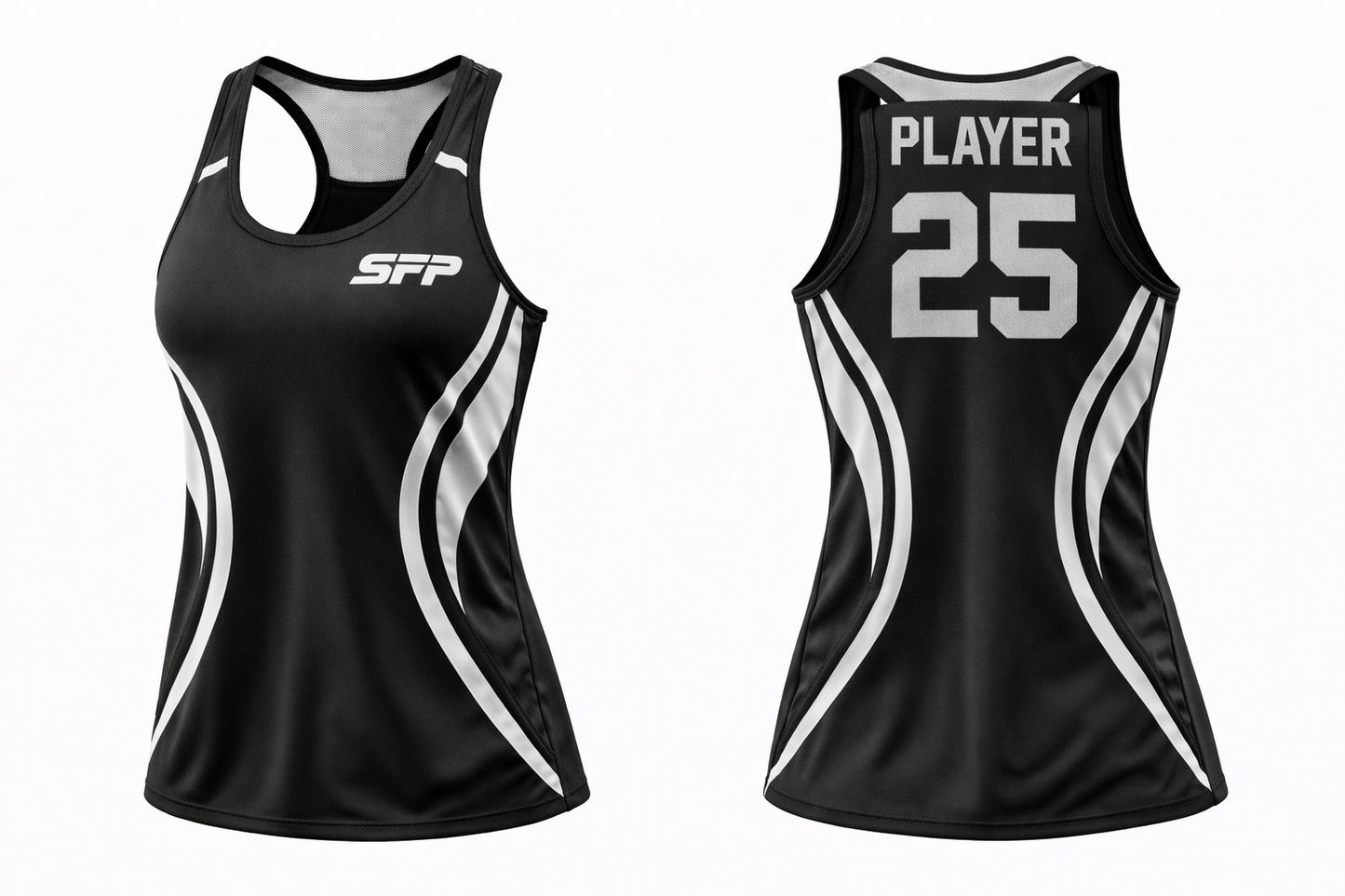 HOCKEY RACERBACK SINGLET