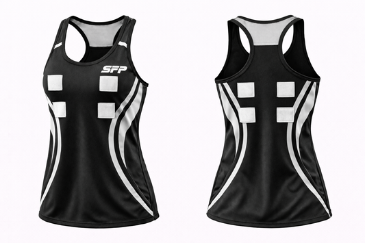 NETBALL RACERBACK SINGLET