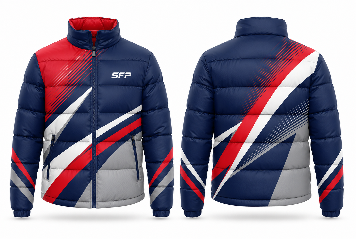 LONG SLEEVE PUFFER JACKET